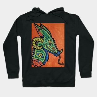 Wild creature head Hoodie